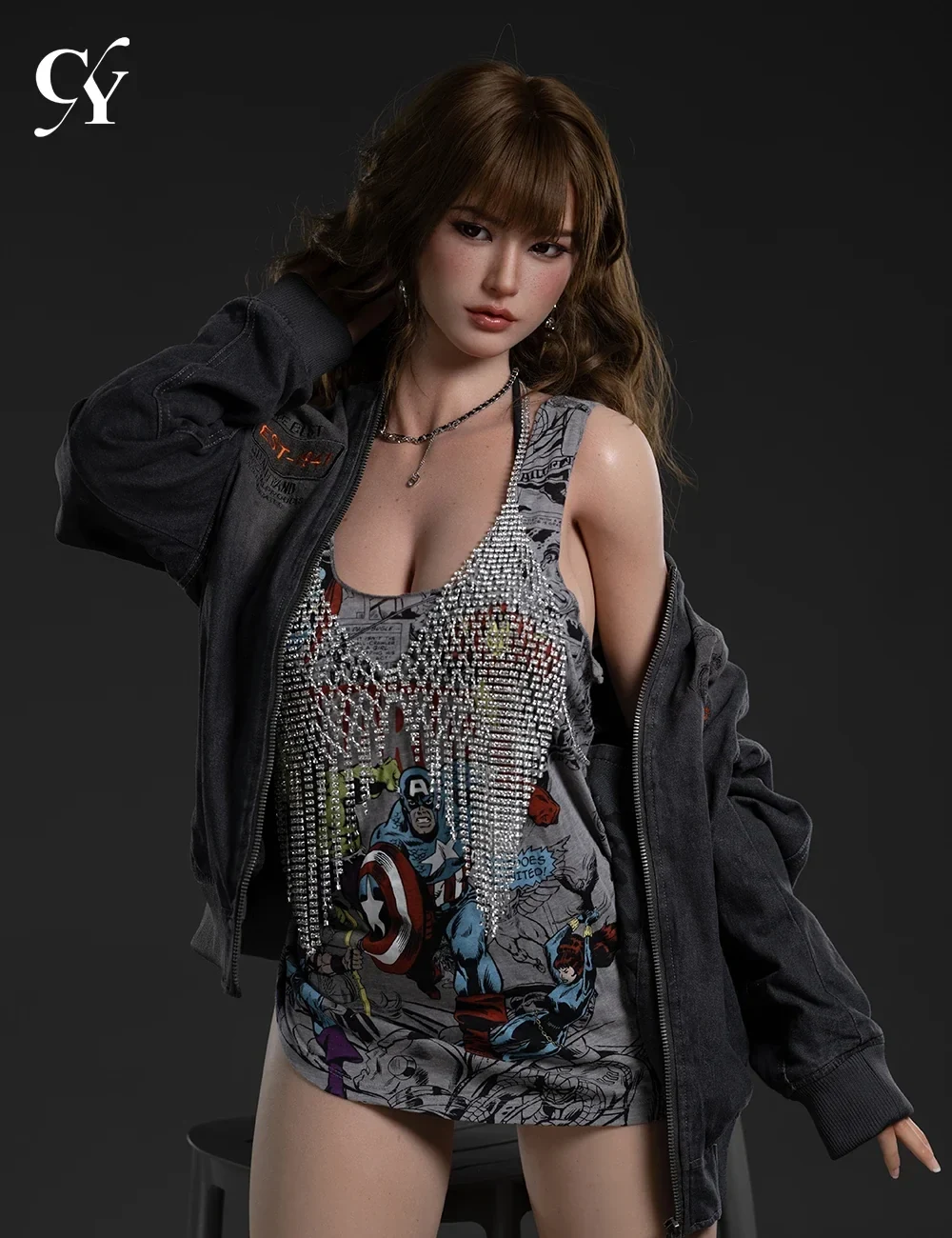 Búp bê người lớn tạo hình cá tính, tông tối — 777DOLL