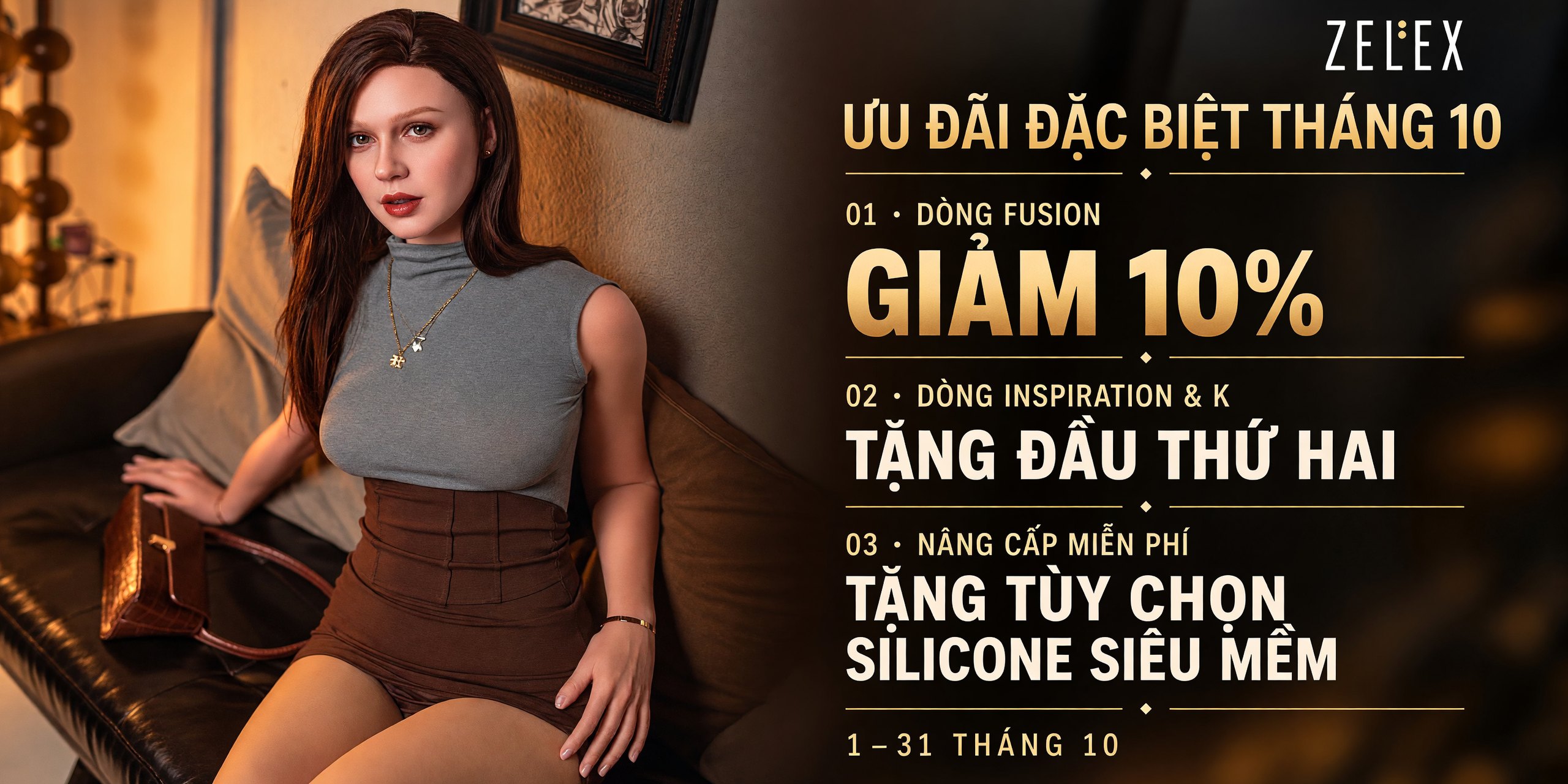Zelex — Khuyến mãi đặc biệt tháng 10, 01/10 đến 31/10/2026