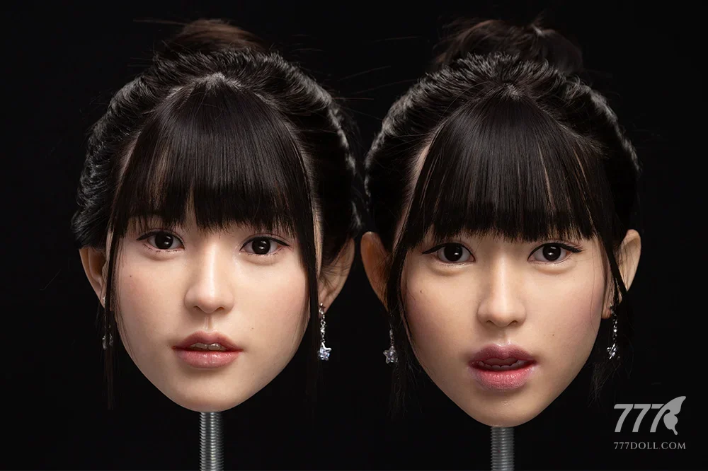 So sánh đầu cứng và đầu ROS của búp bê MMX Doll