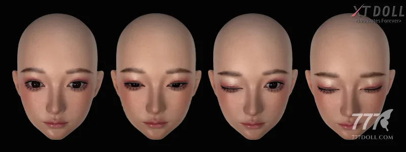 Mí mắt cử động của búp bê XT Doll từ mở tới nhắm