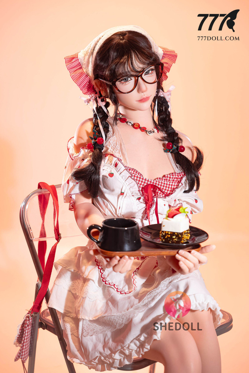 Búp bê TPE SHEDOLL Charlene 160cm Sexy Maid — cosplay