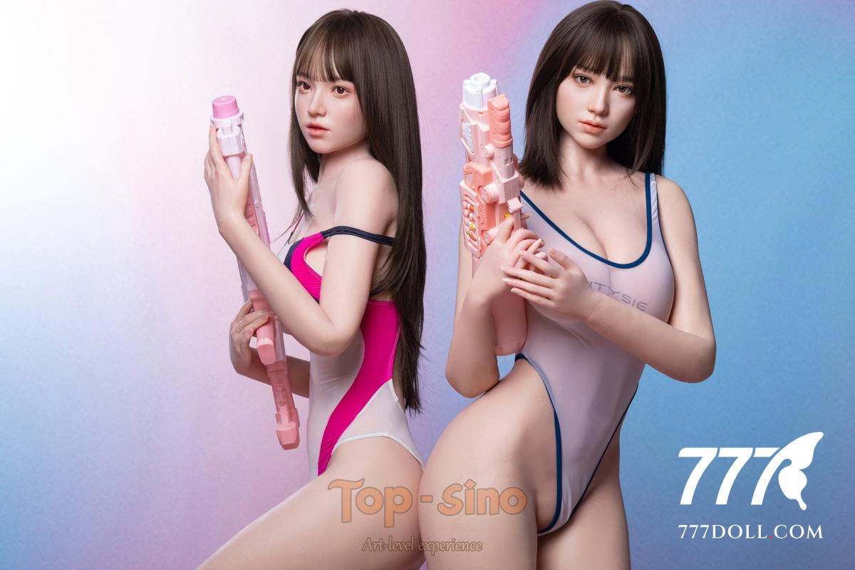 Top Sino 162cm(5.31ft) & 167cm(5.48ft) Sexy Sex Doll in Swimsuit Top-sino “Recreated Series” ACE Soft-Max T37Mimeng & T38 Mimu with Artist Makeup — ảnh 14