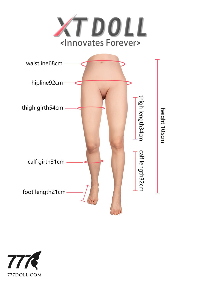 XT Doll Legs Torso — Super Hydrating silicone — ảnh 2